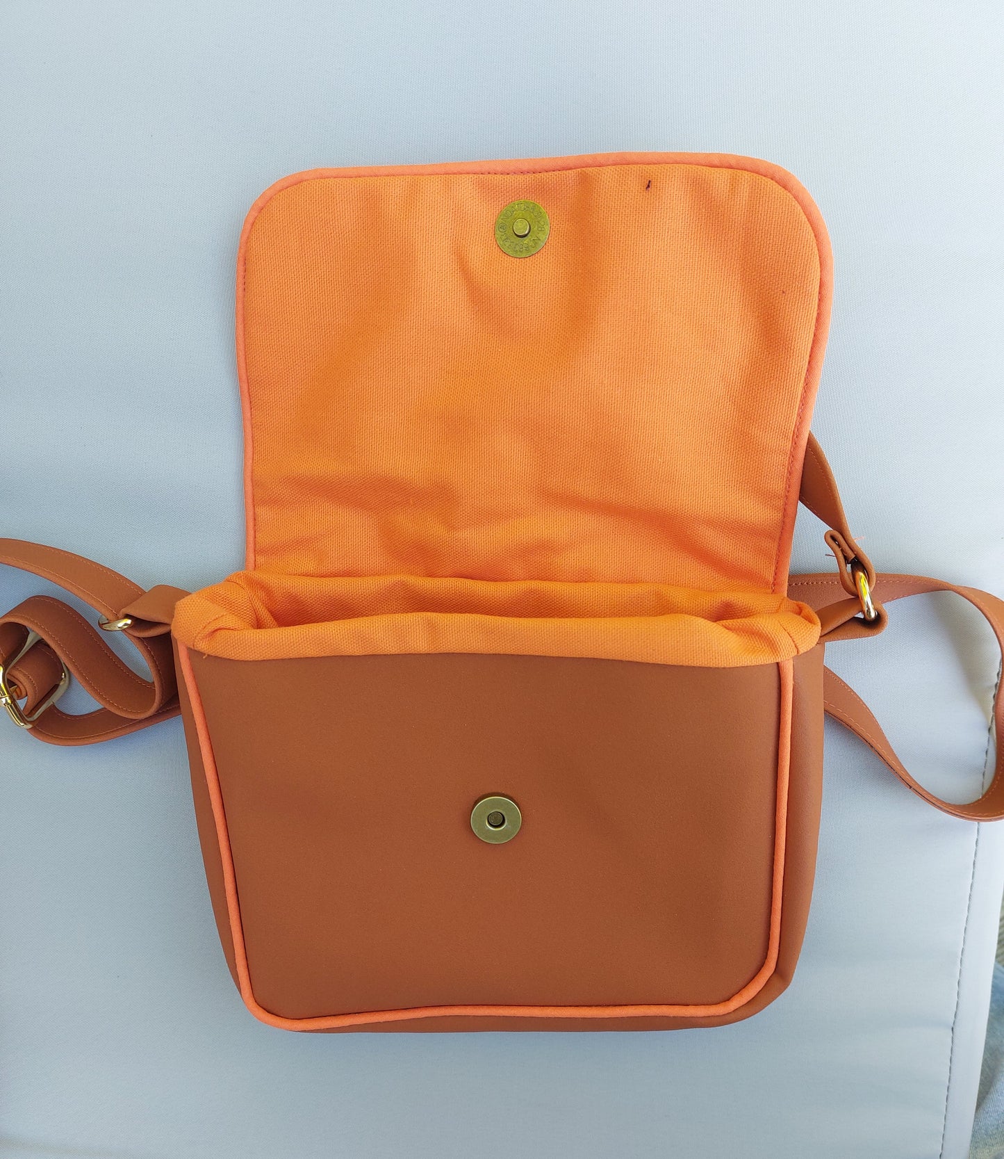 Sac à main bi-matière