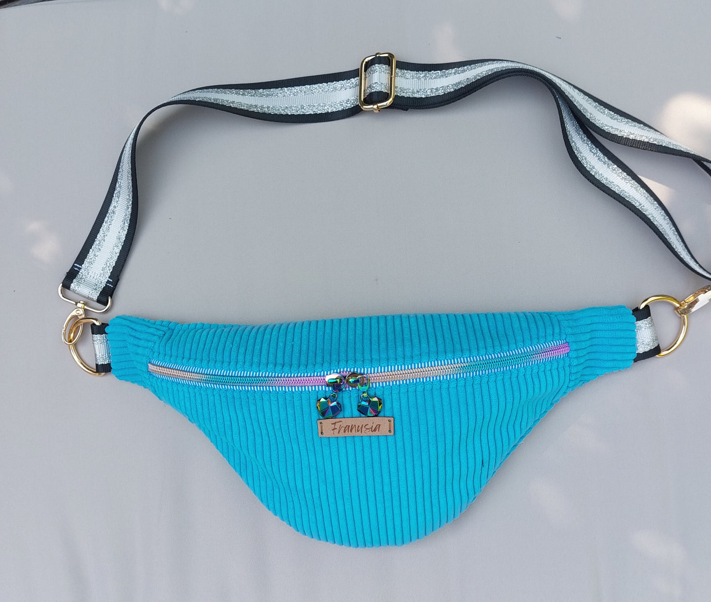 Sac banane velours