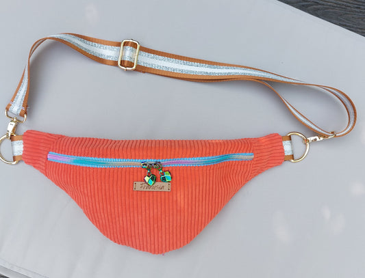 Sac banane velours